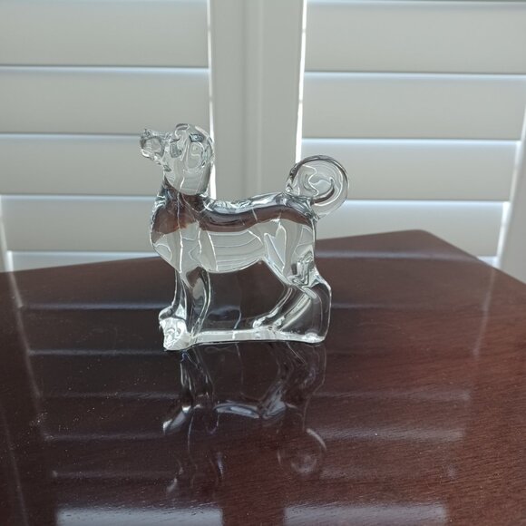 Baccarat France crystal Dog - Picture 4 of 5